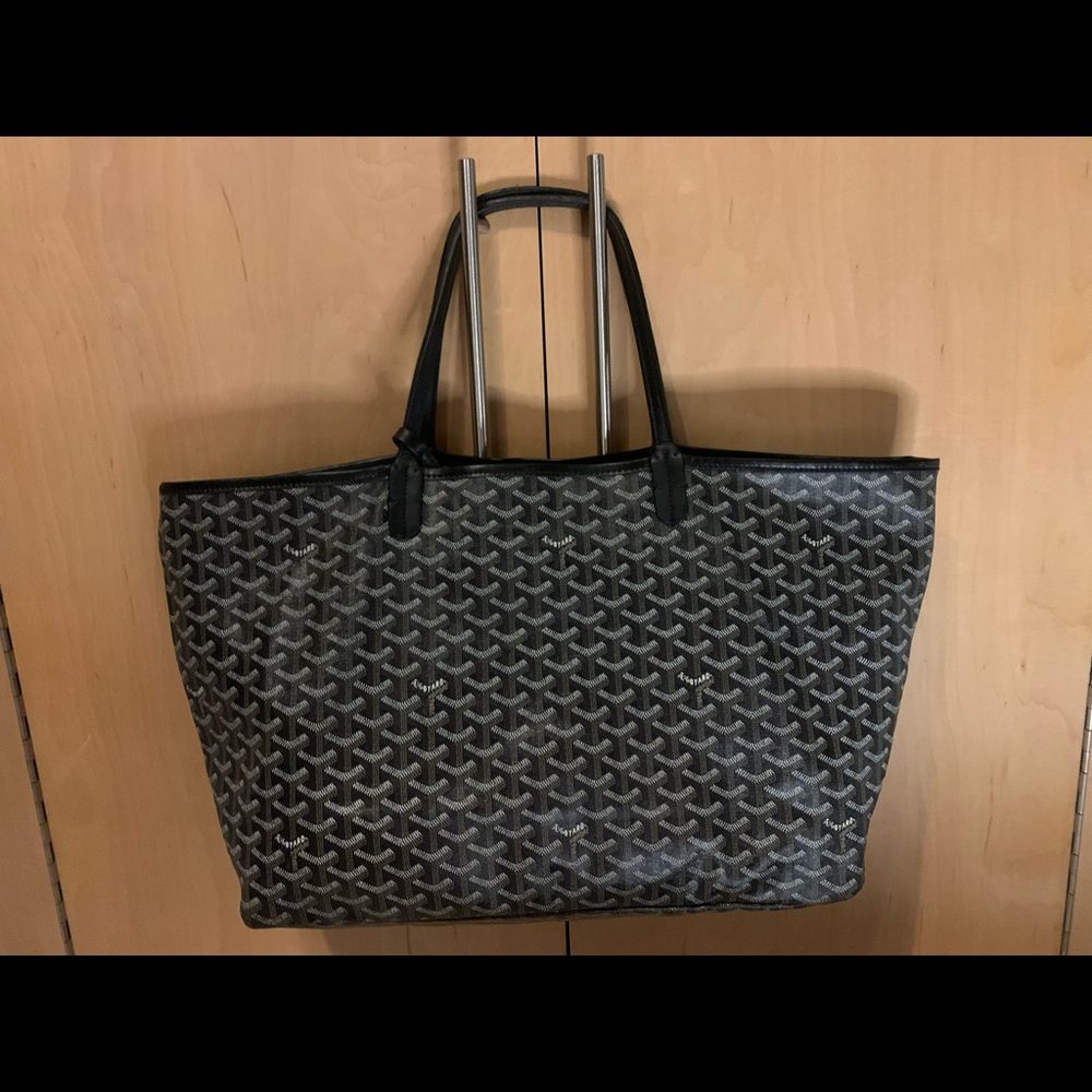 Goyard Goyardine tote in black